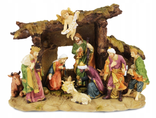 VIANOČNÝ NITCH OBRÁZOK 30 x 12,7 x 20,3 CM